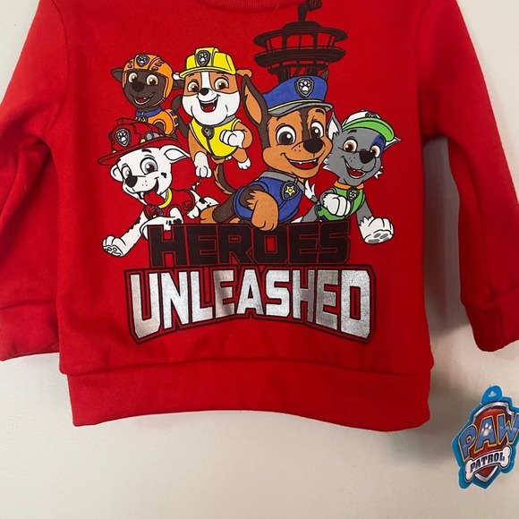 NWT Paw Patrol Sweatshirt - Picture 3 of 7